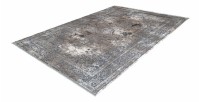 Tapis 150x80cm, design E209E coloris argent - Confort et élégance pour votre intérieur