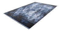 Tapis 150x80cm, design E409E coloris bleu - Confort et élégance pour votre intérieur