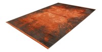 Tapis 290x200cm, design E509E coloris terracotta - Confort et élégance pour votre intérieur