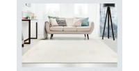 Tapis 110x60cm, design E005N coloris crème - Confort et élégance pour votre intérieur