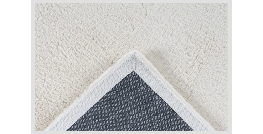 Tapis 110x60cm, design E005N coloris crème - Confort et élégance pour votre intérieur