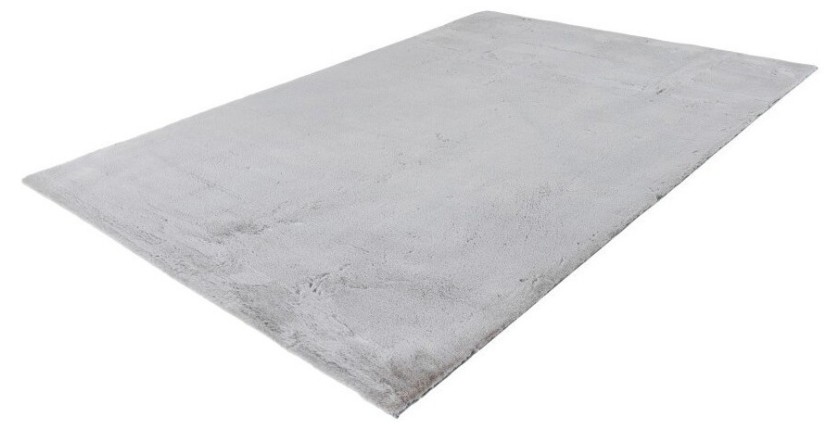 Tapis 150x80cm, design E005N coloris argent - Confort et élégance pour votre intérieur