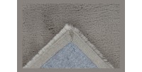 Tapis 110x60cm, design E005N coloris taupe - Confort et élégance pour votre intérieur