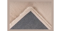 Tapis 150x80cm, design E009Y coloris beige - Confort et élégance pour votre intérieur