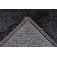 Tapis 150x80cm, design E009Y coloris graphite - Confort et élégance pour votre intérieur