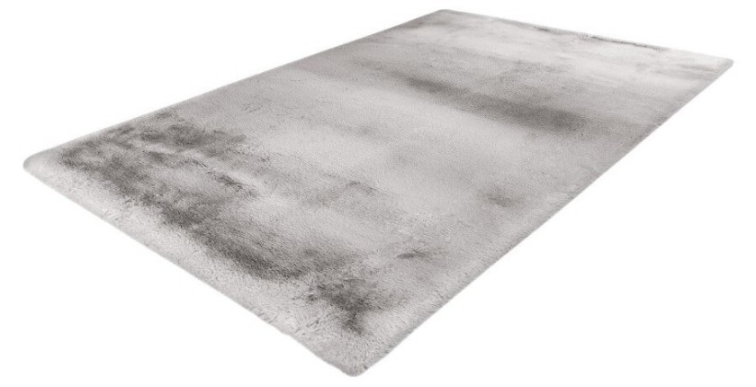 Tapis 290x200cm, design E009Y coloris argent - Confort et élégance pour votre intérieur