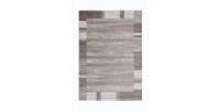 Tapis 150x80cm, design F005G coloris beige - Confort et élégance pour votre intérieur