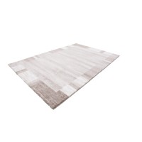 Tapis 170x120cm, design F005G coloris beige - Confort et élégance pour votre intérieur