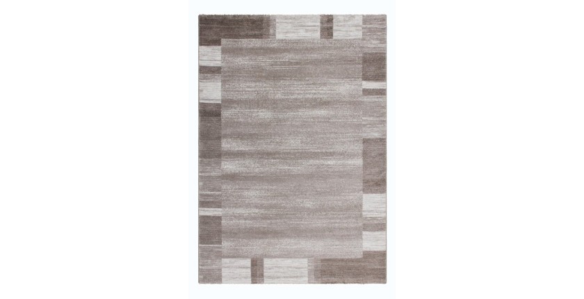 Tapis 170x120cm, design F005G coloris beige - Confort et élégance pour votre intérieur