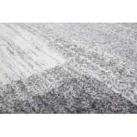 Tapis 150x80cm, design F005G coloris argent - Confort et élégance pour votre intérieur