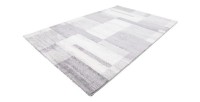 Tapis 150x80cm, design F105G coloris argent - Confort et élégance pour votre intérieur