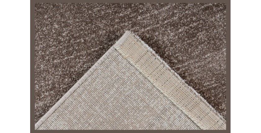 Tapis 150x80cm, design F205G coloris beige - Confort et élégance pour votre intérieur