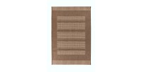 Tapis 110x60cm, design F105A coloris café - Confort et élégance pour votre intérieur