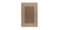 Tapis 230x160cm, design F205A coloris café - Confort et élégance pour votre intérieur