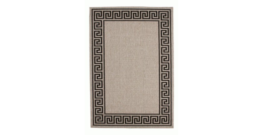 Tapis 150x80cm, design F205A coloris argent - Confort et élégance pour votre intérieur