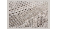 Tapis 230x160cm, design F025A coloris argent - Confort et élégance pour votre intérieur