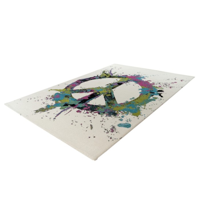 Tapis 230x160cm, design F104E coloris multicolore - Confort et élégance pour votre intérieur