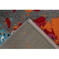 Tapis 230x160cm, design F204E coloris multicolore - Confort et élégance pour votre intérieur