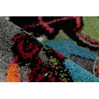 Tapis 150x80cm, design F404E coloris multicolore - Confort et élégance pour votre intérieur