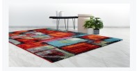 Tapis enfant et ado 150x80cm, design F504E coloris multicolore - Confort et élégance pour votre intérieur