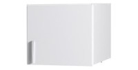 Surmeuble d'armoire une porte collection FLEX, coloris blanc brillant