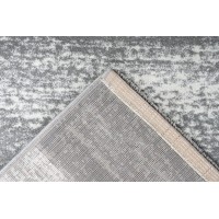 Tapis 290x200cm, design F005G coloris argent - Confort et élégance pour votre intérieur