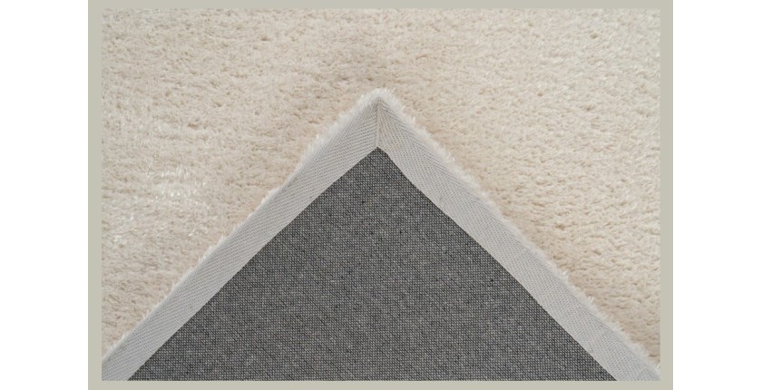 Tapis 150x80cm, design G008R coloris ivoire - Confort et élégance pour votre intérieur