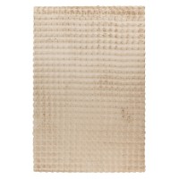 Tapis 230x160cm, design H008Y coloris beige - Confort et élégance pour votre intérieur