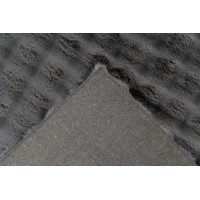 Tapis 230x160cm, design H008Y coloris graphite - Confort et élégance pour votre intérieur