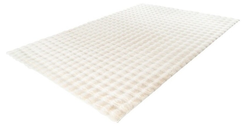 Tapis 290x200cm, design H008Y coloris ivoire - Confort et élégance pour votre intérieur