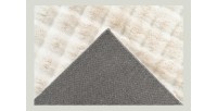 Tapis 290x200cm, design H008Y coloris ivoire - Confort et élégance pour votre intérieur