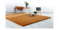 Tapis 230x160cm, design H008N coloris ambré - Confort et élégance pour votre intérieur