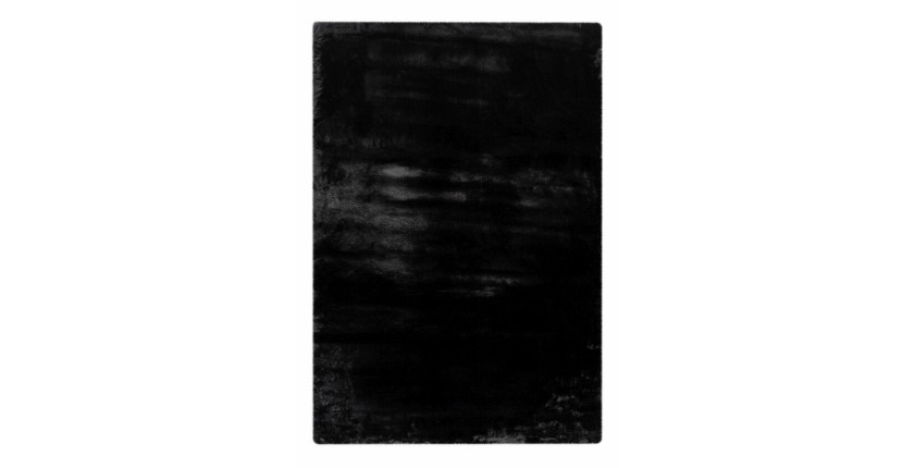 Tapis 230x160cm, design H008N coloris noir - Confort et élégance pour votre intérieur