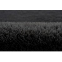 Tapis 150x80cm, design H008N coloris graphite - Confort et élégance pour votre intérieur