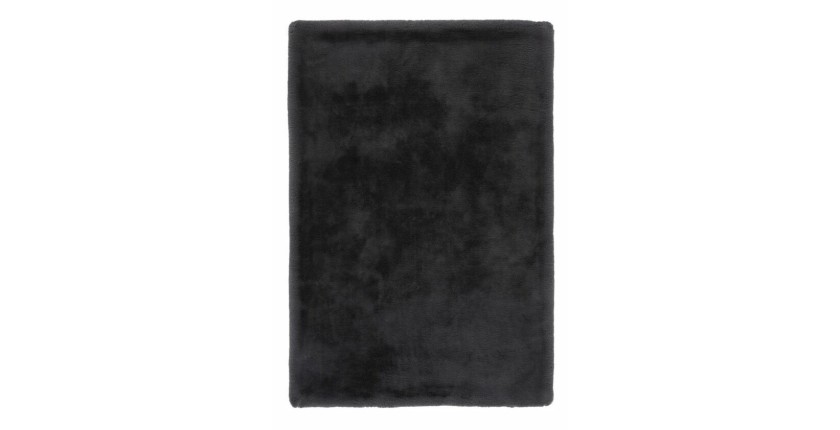 Tapis 150x80cm, design H008N coloris graphite - Confort et élégance pour votre intérieur