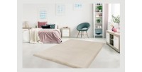 Tapis 330x240cm, design H008N coloris ivoire - Confort et élégance pour votre intérieur