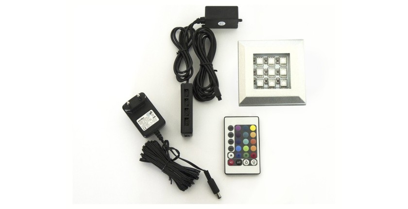 Éclairage LED RGB 1 Squere pour collection CEPTO