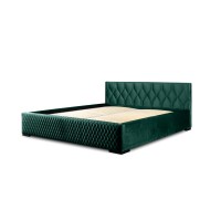 Lit coffre 160x200 coloris vert - Collection BROOKLYN