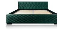 Lit coffre 180x200 vert - Collection BROOKLYN