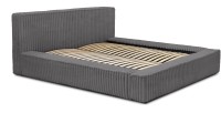 Lit coffre 140x200 gris - Collection COCOON