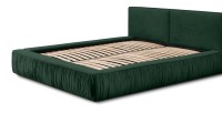 Lit coffre 140x200 coloris vert - Collection BRAVE