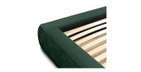 Lit coffre 140x200 coloris vert - Collection BRAVE