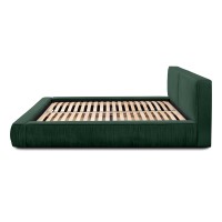 Lit coffre 160x200 coloris vert - Collection MINAO