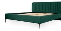 Lit 160x200 coloris vert - Collection ORIZON