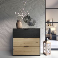 Commode MELODY - Design Moderne avec 3 Tiroirs