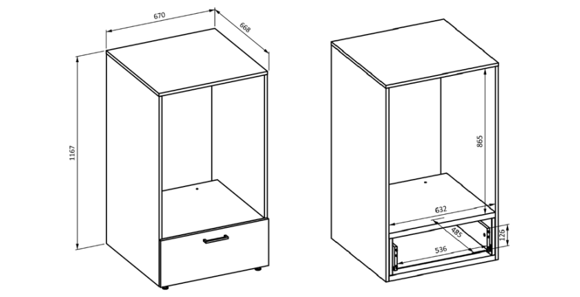 Ensemble de meuble de rangement pour machine à laver collection WASHING – Meuble bas et meuble haut – Taupe et chêne