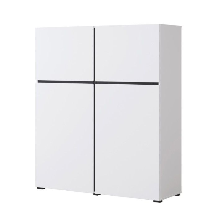 Credenza alta color bianco...