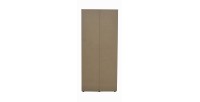 Armoire 4 portes avec 2 miroirs TOM – Dimensions H185 x L160 x P52 cm – Coloris blanc – Style design