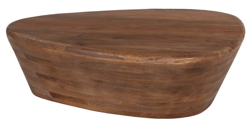 Table basse en bois massif collection BALI - Style ethnique et design