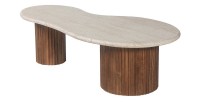 Table basse en bois massif collection DELHI - Style ethnique et design